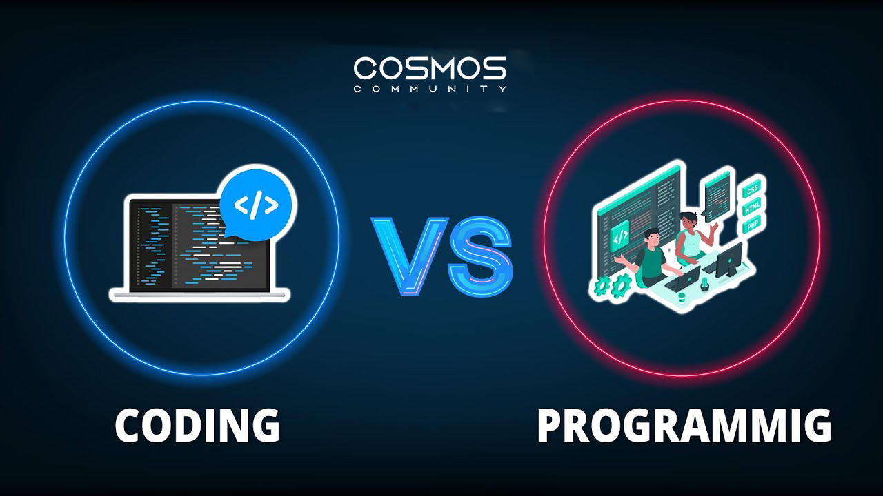 Cosmos Technologies - Programming vs Coding vs Development